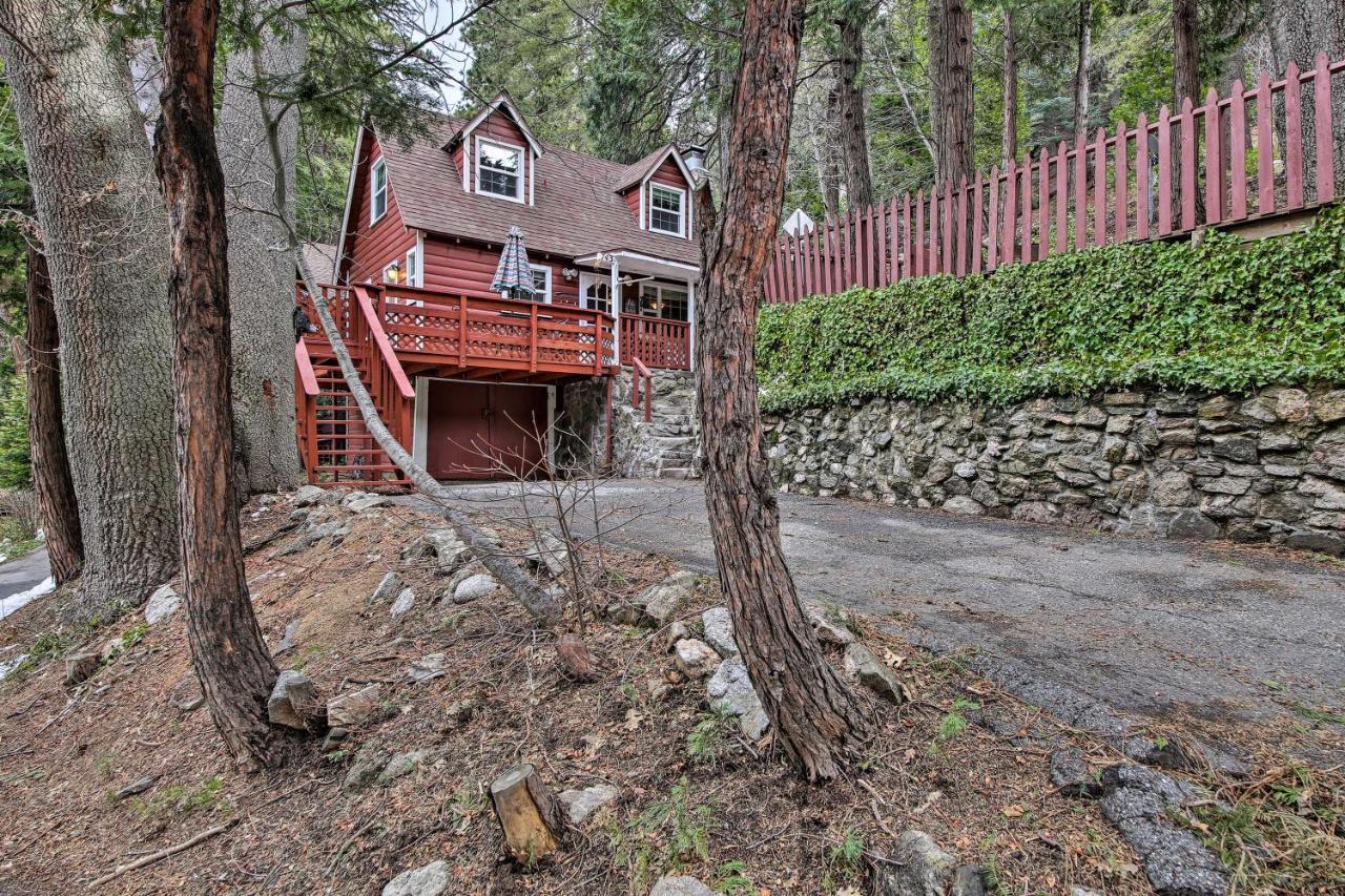 Vintage Snow White Cottage About 2 Miles To Village! Lake Arrowhead Kültér fotó